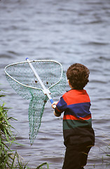 Image showing Boy Fishing