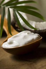 Image showing Coconut and coconut oil 