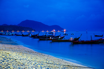 Image showing Fishing boats