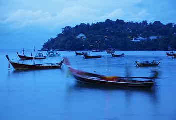 Image showing Fishing boats