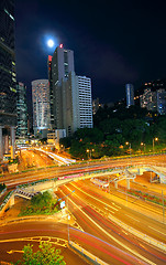 Image showing traffic city night