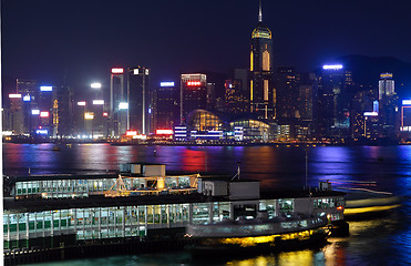 Image showing Hong Kong modern city