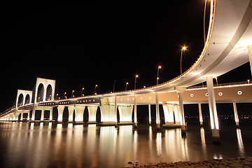 Image showing Sai Van bridge in Macau 