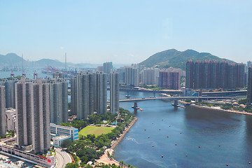 Image showing Hong Kong modern city