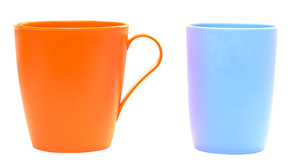 Image showing plastic cups