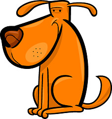 Image showing cartoon doodle of cute dog