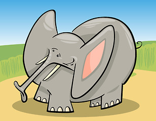 Image showing Elephant Cartoon