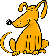 Image showing cartoon doodle of funny dog