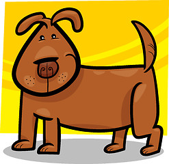 Image showing cartoon doodle of cute dog