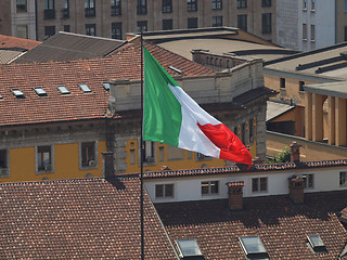 Image showing Italian flag