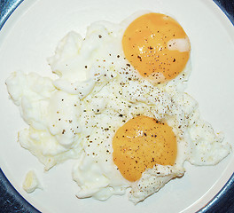 Image showing Fried egg