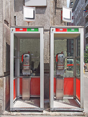 Image showing Telephone box