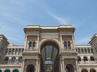 Image showing Galleria Vittorio Emanuele II, Milan
