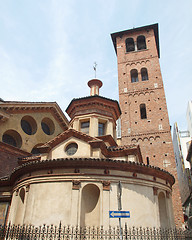 Image showing Santa Maria and Satiro church, Milan