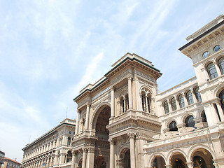 Image showing Galleria Vittorio Emanuele II, Milan