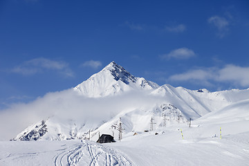 Image showing Ski resort in Caucasus Mountains