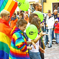 Image showing Helsinki Pride gay parade