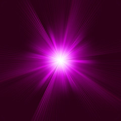 Image showing Purple abstract explosion. EPS 8