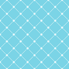 Image showing Seamless flower pattern wallpaper. EPS 8