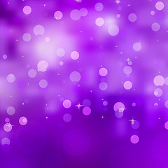Image showing Purple bokeh background. EPS 8