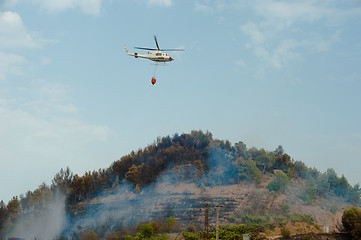 Image showing Rescue helicopter