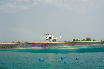 Image showing Loading water