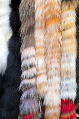 Image showing Fur shawl