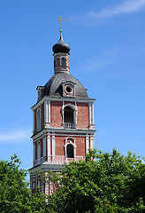 Image showing Fragment of Bogoyavlenskaya Church in Russia