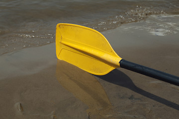 Image showing Kayak paddle