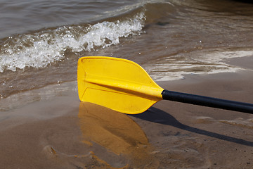 Image showing Kayak paddle