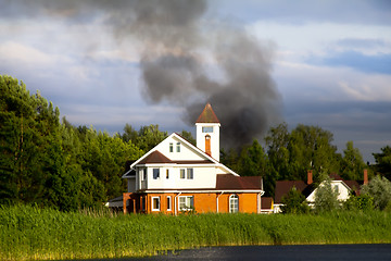 Image showing beginning fire