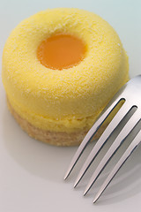 Image showing italian zabaione cream cake 