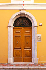 Image showing Arch door