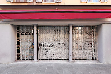 Image showing Abandoned store