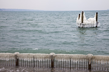 Image showing Ice in the water