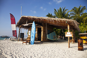 Image showing Beach hut