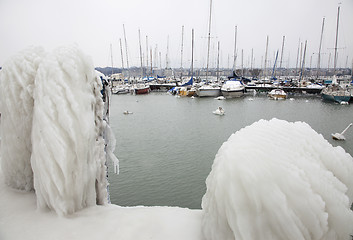 Image showing Frozen landscape