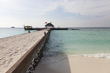 Image showing Resort dock