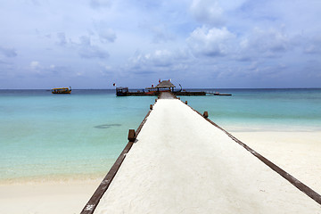 Image showing Resort dock