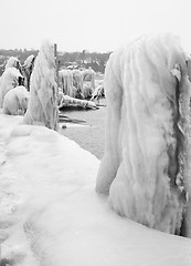 Image showing Frozen landscape