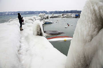 Image showing Frozen landscape