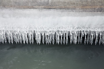 Image showing Freeze on the water