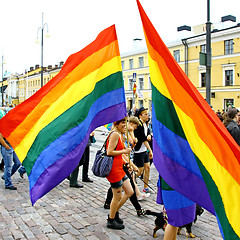 Image showing Helsinki Pride gay parade