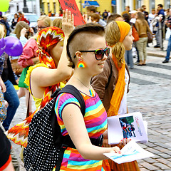 Image showing Helsinki Pride gay parade