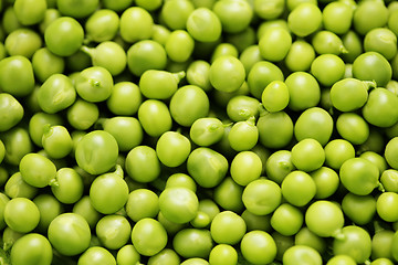 Image showing green peas