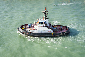 Image showing Tug Boat Venice Italy