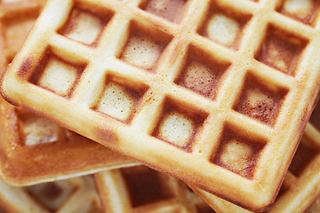 Image showing waffles
