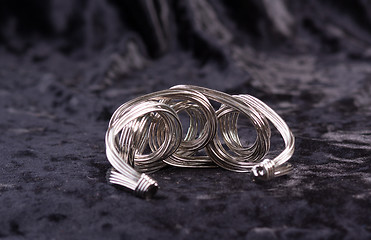 Image showing twisted metal bracelets