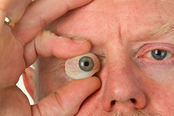 Image showing Glass eye