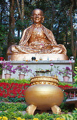 Image showing golden buddha statue in thailand